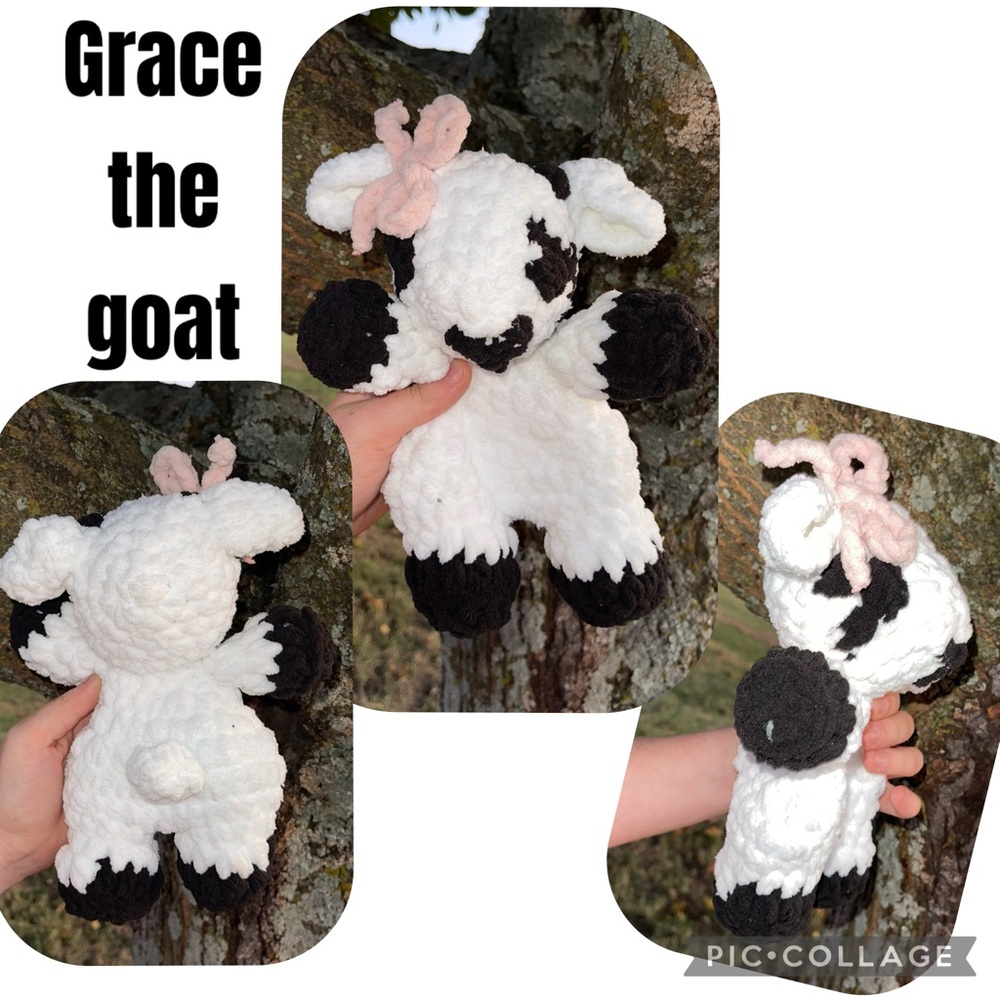 Crochet Handmade Snuggle Baby Animal Lovey